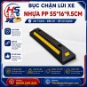 Bục chặn lùi bánh xe nhựa PP 55*16*9.5cm | Bảo Hộ Hồng Sơn