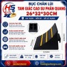 Bục chặn lùi tam giác cao su phản quang 26*32*30cm | Bảo Hộ Hồng Sơn