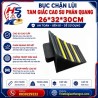 Bục chặn lùi tam giác cao su phản quang 26*32*30cm | Bảo Hộ Hồng Sơn