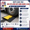 Gờ cao su bảo vệ luồn dây điện ngầm 3 khe | Bảo Hộ Hồng Sơn