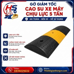 Gờ giảm tốc cao su xe máy chịu lực 5 tấn | Bảo Hộ Hồng Sơn